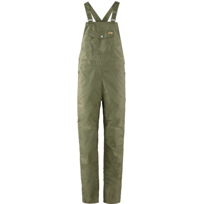 FJÄLLRÄVEN Vardag Dungaree Trousers W Green