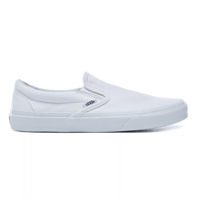 VANS CLASSIC SLIP-ON, TRUE WHITE