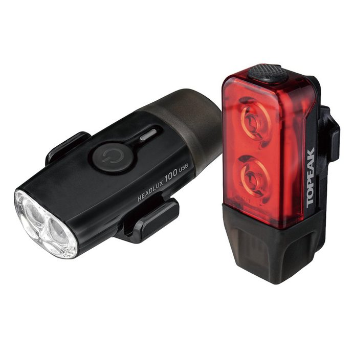 TOPEAK POWERLUX USB COMBO LIGHTS BLACK