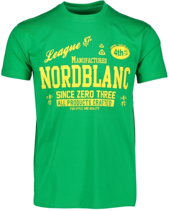 NORDBLANC NBFMT5935 PASH amazonská zelená - pánské triko