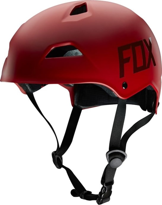 FOX 16144-262 FLIGHT HARDSHELL Matte Red - dirt jump helma