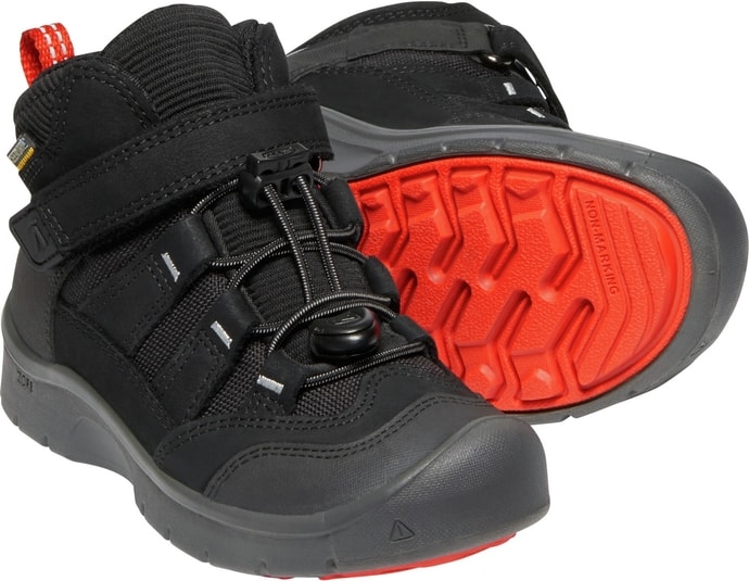 KEEN HIKEPORT MID WP C black/bright red