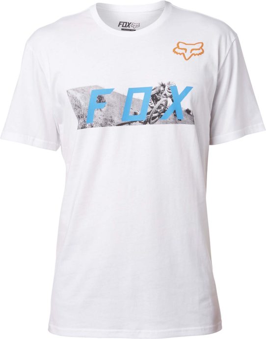 FOX Ghostburn Ss Tee Optic White