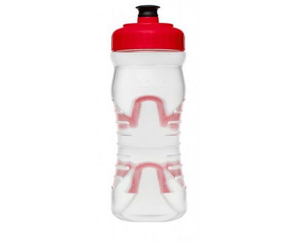 FABRIC 600ml CLEAR/RED CAP