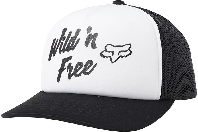 FOX Desert Trucker Hat white/black