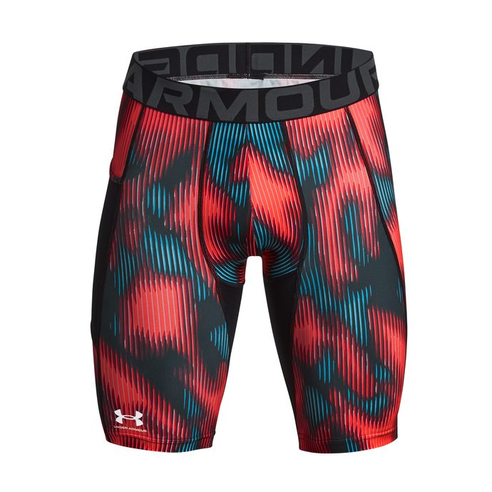 UNDER ARMOUR HG Prtd Long Shorts-RED
