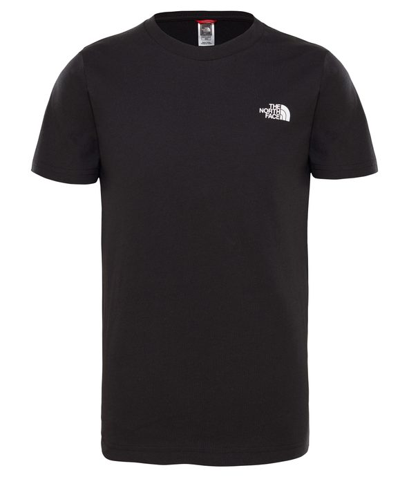 THE NORTH FACE Y SS SIMPLE DOME TEE TNFBLACK/TNFWHT