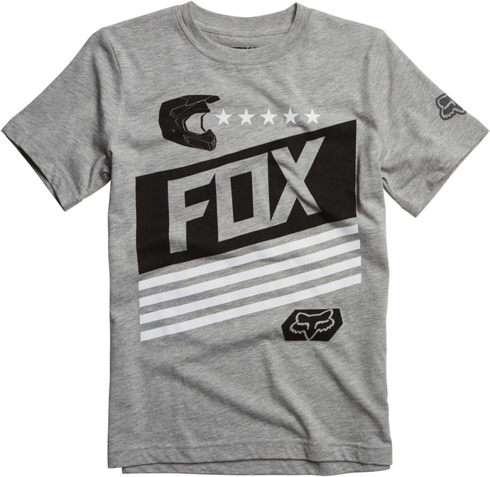 FOX Youth Ozwego Heather Grey - tričko