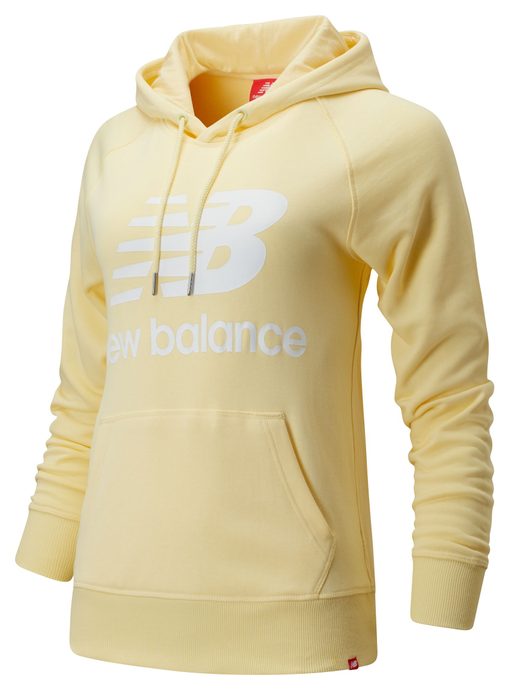 NEW BALANCE WT91523SUG - ESSE PO HOODIE žlutá