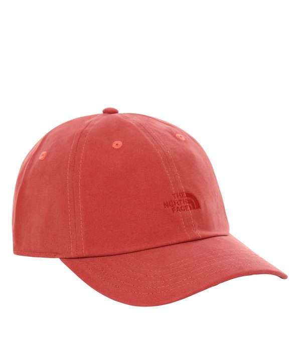 THE NORTH FACE WASHED NORM HAT SUNBAKED RED