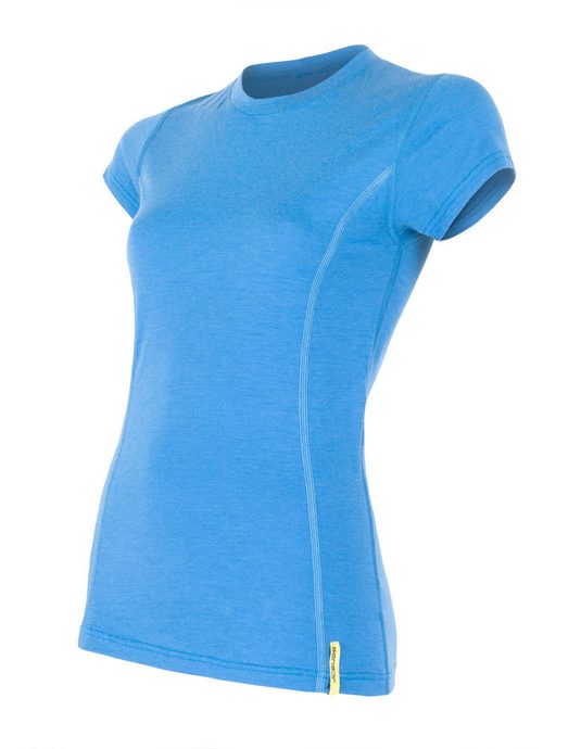SENSOR MERINO ACTIVE women's shirt blue