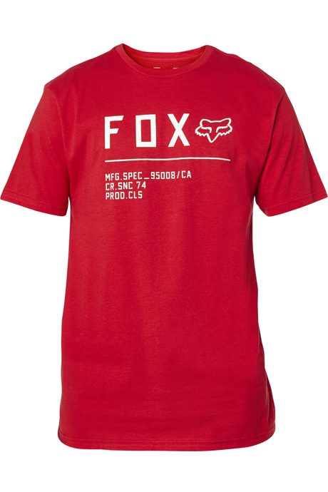FOX Non Stop Ss Premium Tee red/white