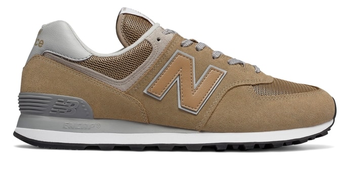 NEW BALANCE ML574EBE hnědá akce