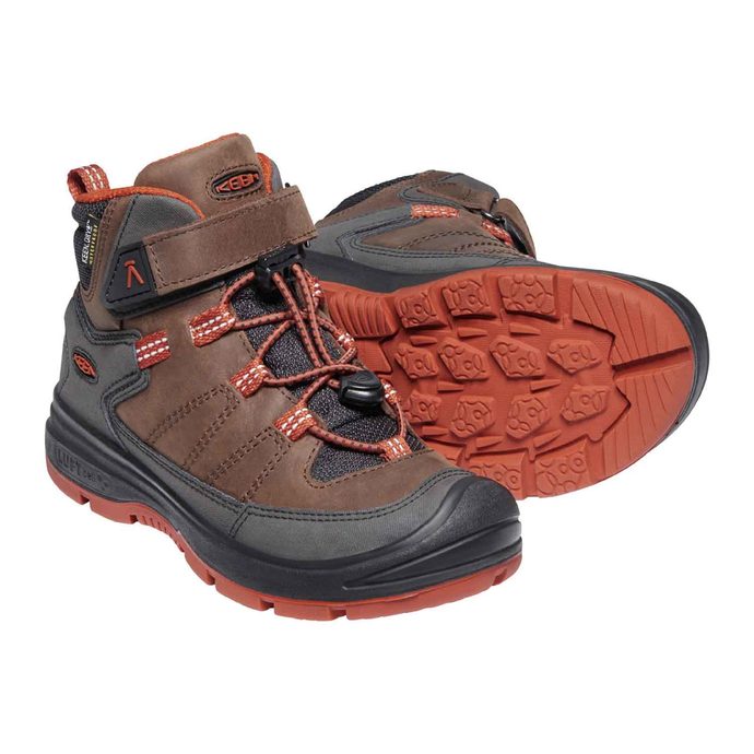 KEEN REDWOOD MID WP C, coffee bean/picante