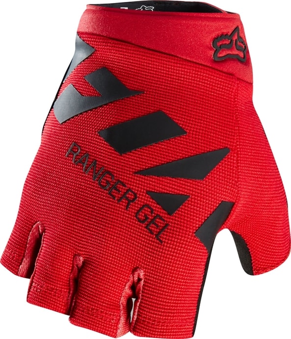 FOX Ranger Gel Short Glove, bright red