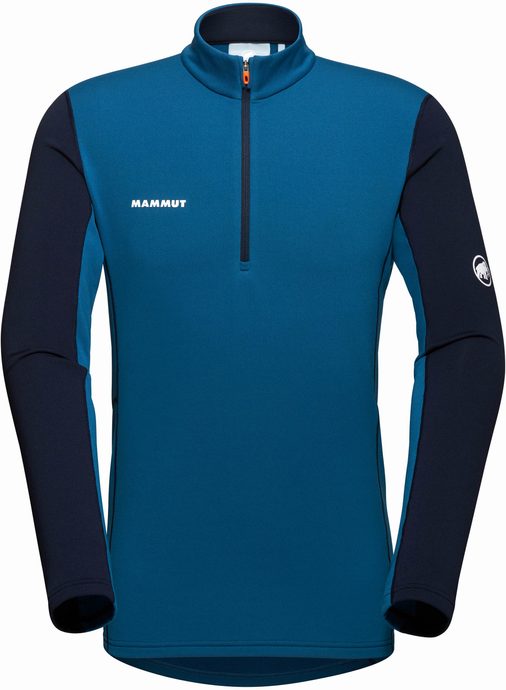 MAMMUT Aenergy ML Half Zip Pull Men deep ice-marine