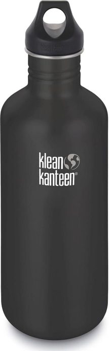 KLEAN KANTEEN Classic w/Loop Cap 1182 ml, shale black