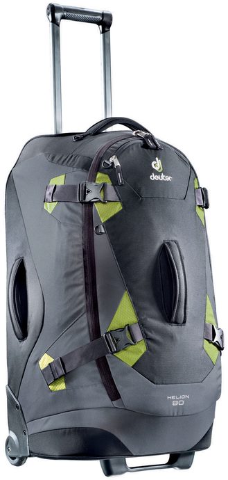 DEUTER Helion 80 black-moss - taška na kolečkách