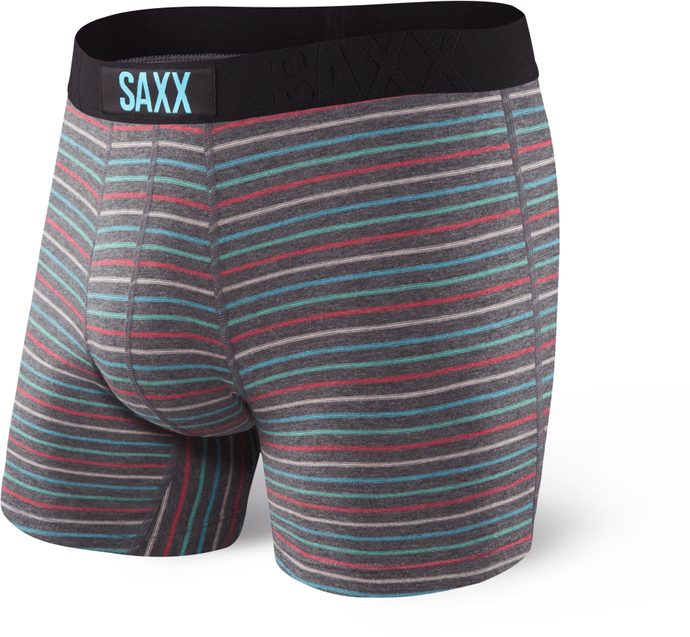 SAXX UNDERCOVER BOXER BRIEF grey skipper stripe