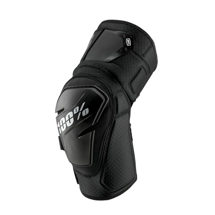 100% FORTIS Knee Guards Black