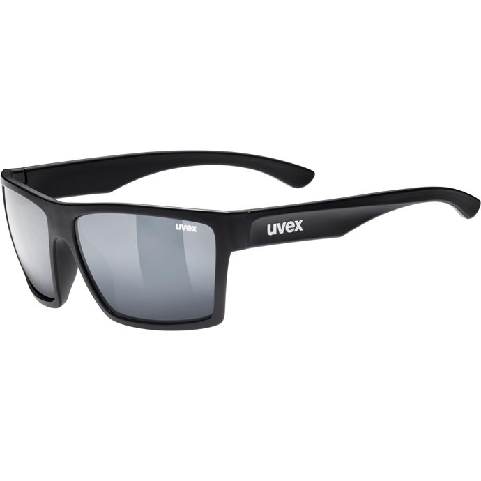 UVEX LGL 29, BLACK MATTE/MIR. SILVER