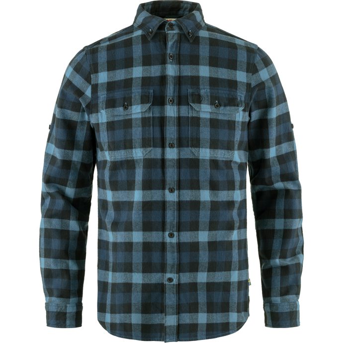 FJÄLLRÄVEN Skog Shirt M Indigo Blue-Dark Navy