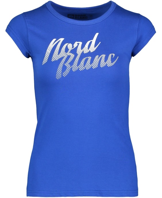 NORDBLANC NBFLT5955 NICER modrý gepard - dámské tričko