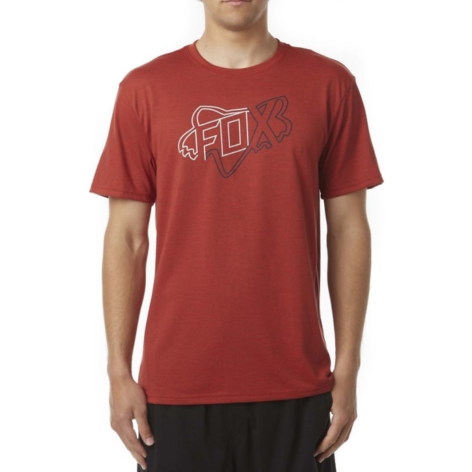 FOX 16401-122 RIDERS Flame Red - tričko pánské