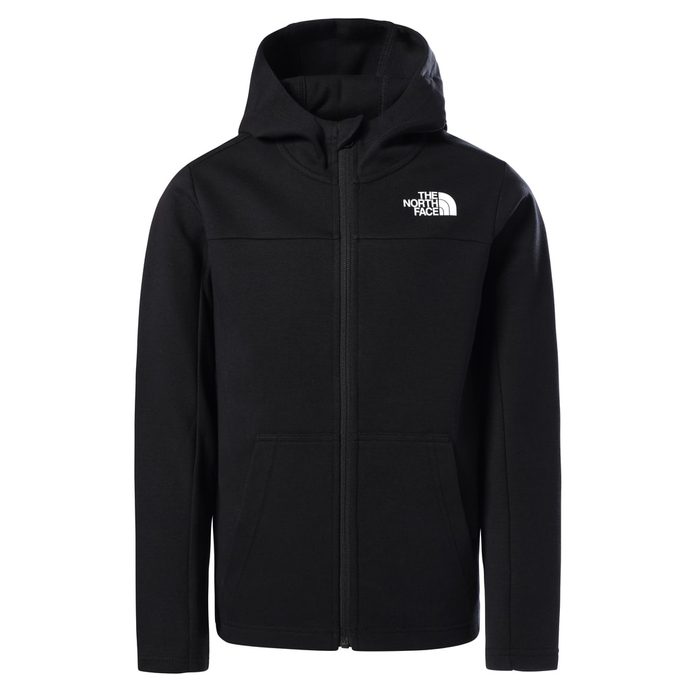 THE NORTH FACE B SLACKER FULL ZIP HOODIE TNF Black