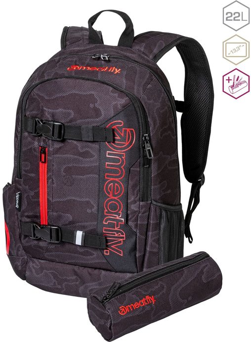 MEATFLY Basejumper 22, Morph Black