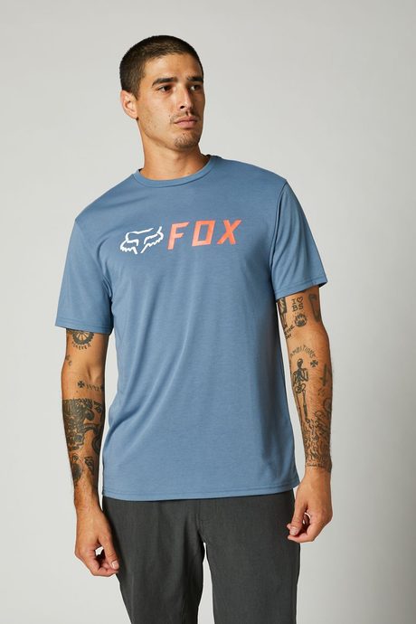 FOX Apex Ss Tech Tee, Matte Blue