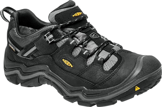 KEEN Durand Low WP black/gargoyle - pánské trekingové boty