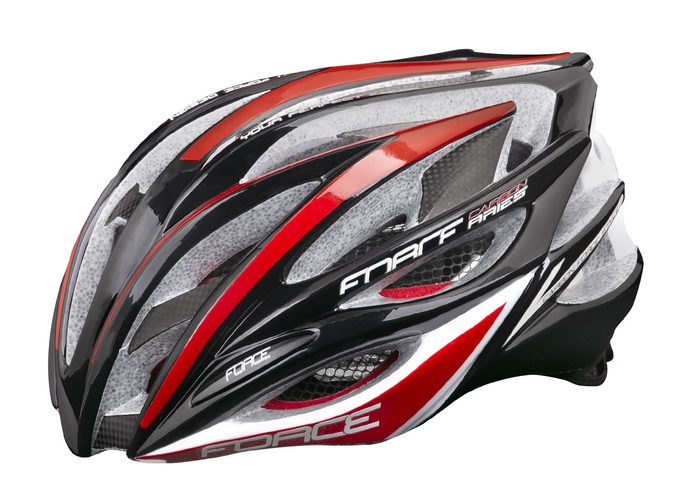FORCE ARIES carbon, black and red