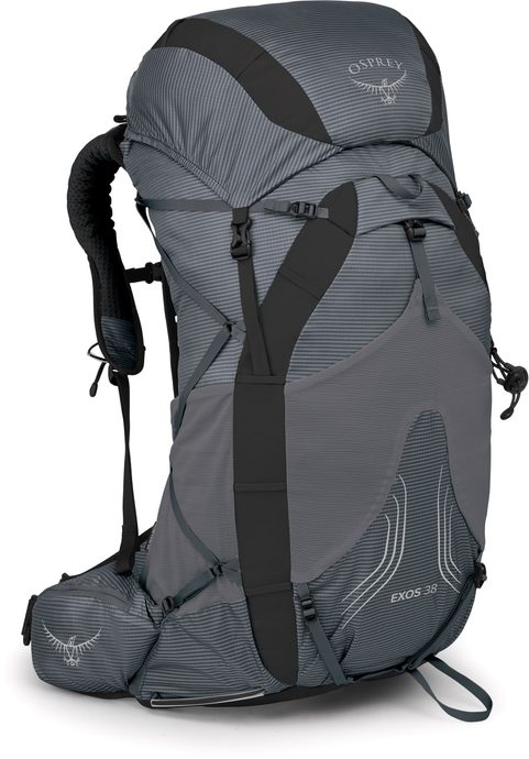 OSPREY EXOS 38, tungsten grey