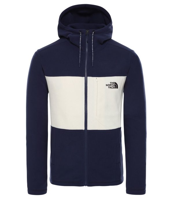 THE NORTH FACE M BLOCKED FZ HD, MONTAGUE BLUE/VINTAGE WHT