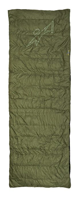 WARMPEACE QUILT 300, calla green/black