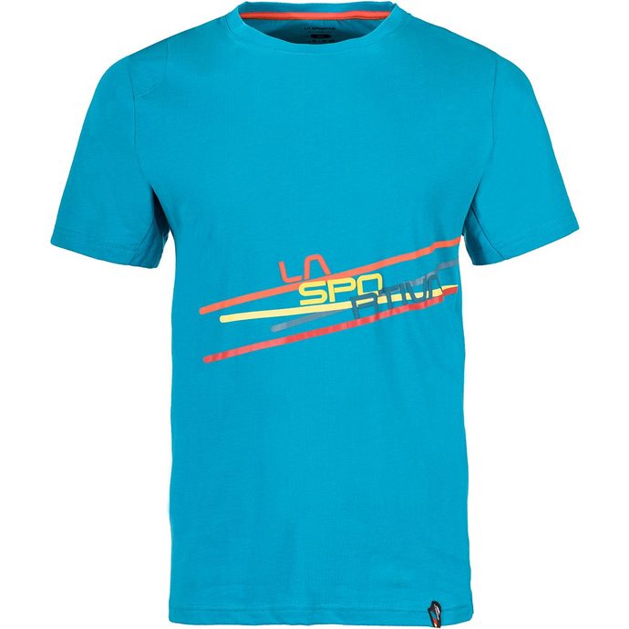 LA SPORTIVA Stripe 2.0 T-shirt, tropic blue