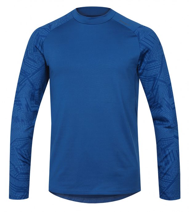 HUSKY Active Winter Pánské triko s dlouhým rukávem, tm.modrá