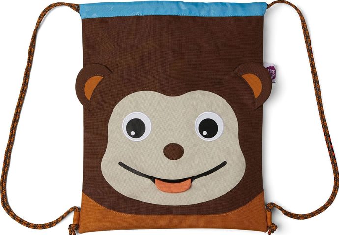 AFFENZAHN Kids Sportsbag Monkey 4, brown