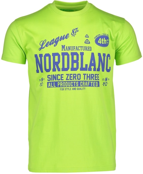 NORDBLANC NBFMT5935 PASH jasně zelená - pánské triko