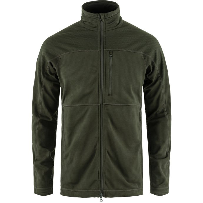 FJÄLLRÄVEN Abisko Lite Fleece Jacket M, Deep Forest