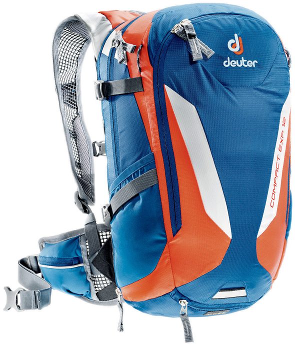 DEUTER Compact EXP 12 - cyklo batoh modrý