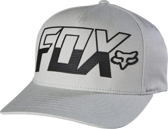 FOX Katch Flexfit Grey - kšiltovka