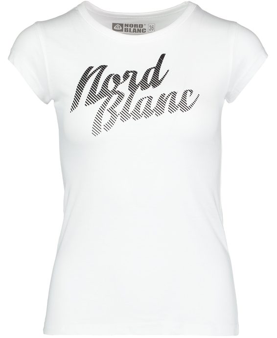 NORDBLANC NBFLT5955 NICER bílá - dámské tričko