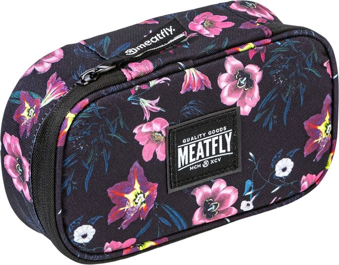 MEATFLY XL Pencil Case, Hibiscus