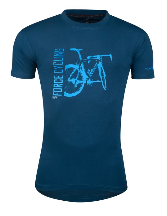 FORCE FLOW short sleeve,blue