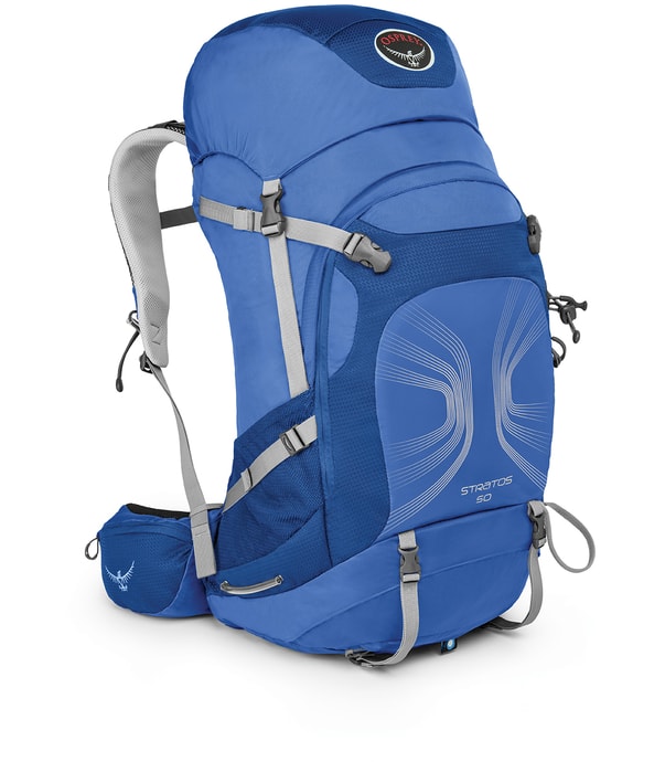 OSPREY Stratos 50 harbour blue - turistický batoh