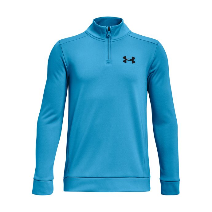 UNDER ARMOUR UA Armour Fleece 1/4 Zip Kid, Blue