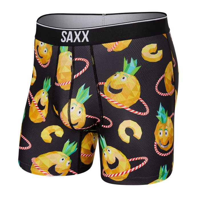 SAXX VOLT BOXER BRIEF, pineapple hula