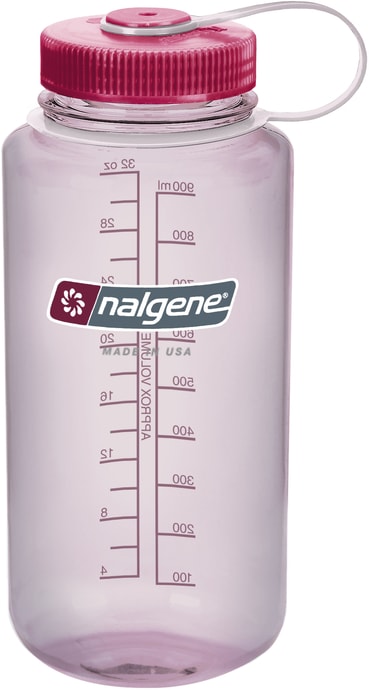 NALGENE Wide-Mouth 1000 ml Clear Pink